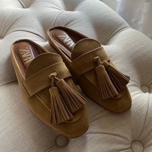 ZARA Loafer Mules